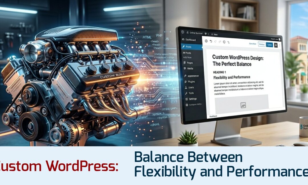 Custom WordPress Design: The Perfect Balance Between Flexibility and Performance